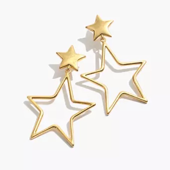 Madewell Jewelry - Madewell Star Drop Earrings